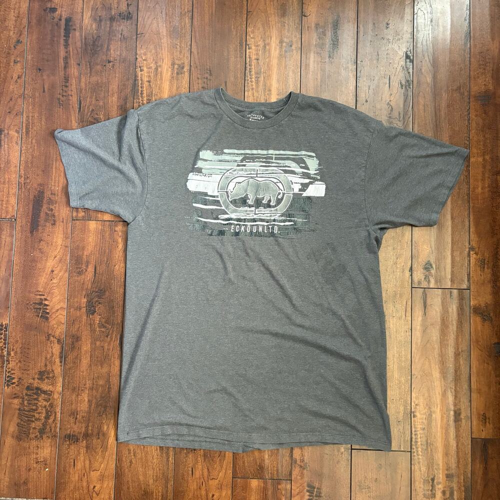 Ecko Unltd Graphic T Shirt Mens XL Gray Y2K Skater Grunge Emo 2000s  Streetwear